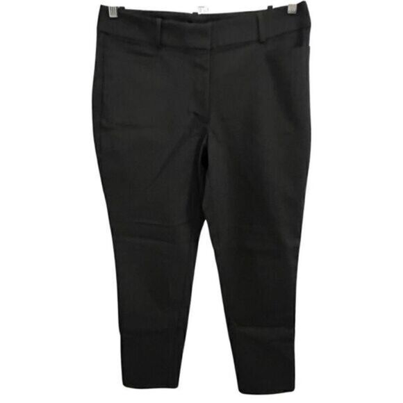 Loft High Waist Curvy Dark Gray Pants. Size 4 - Picture 1 of 8